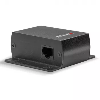 Lindy 100m PS/2 KM Cat.5e/6 extensor, transmissor e recetor, com fios, 100 m, Cat5e, Cat6, preto, CE, FCC, RoHS e REACH, CP65