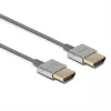 Cabo Lindy Ultra High Speed HDMI fino, 0,5 m, 0,5 m, HDMI Type-A (Standard), HDMI Type-A (Standard), 48 Gbit/s, branco