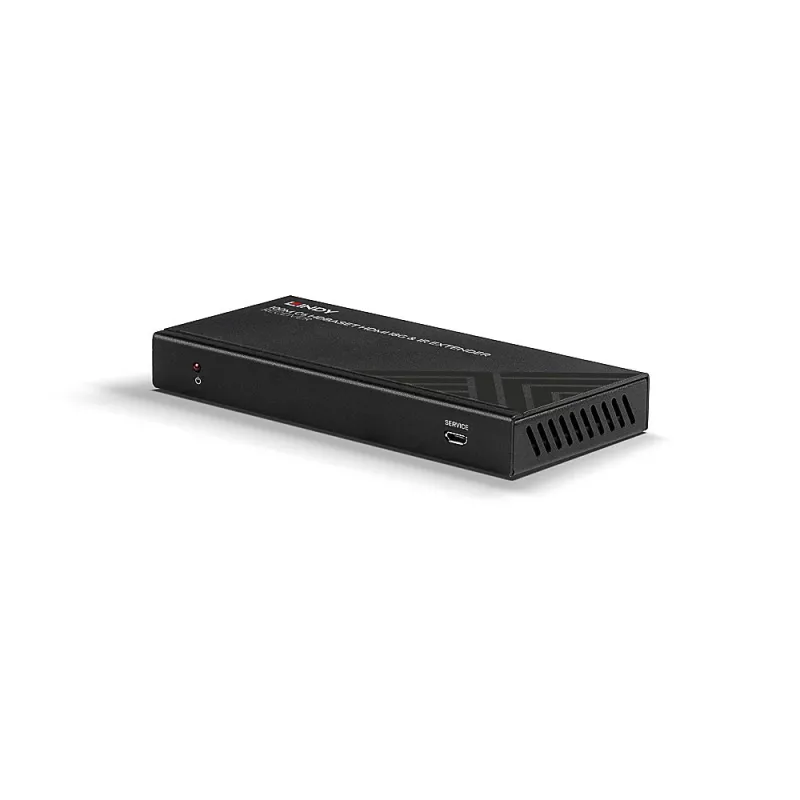 Extensor Lindy Cat.6 HDMI 4K60, IR e RS-232 HDBaseT 100 m, recetor
