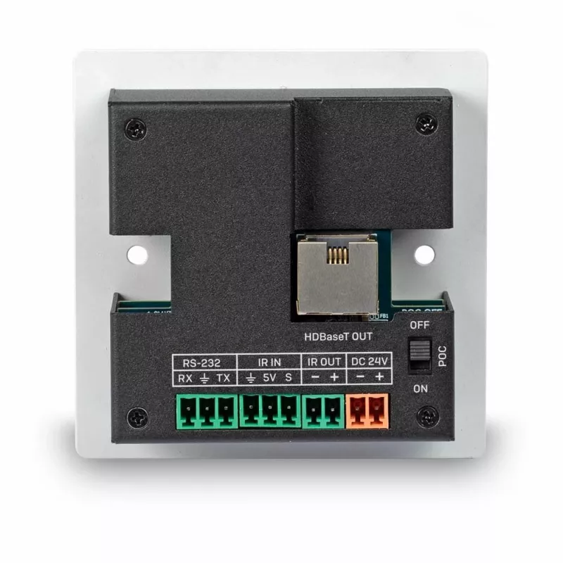 Extensor KVM Lindy Cat.6 HDMI 4K60 e Type-C HDBaseT tomada de parede UK 150 m, transmissor