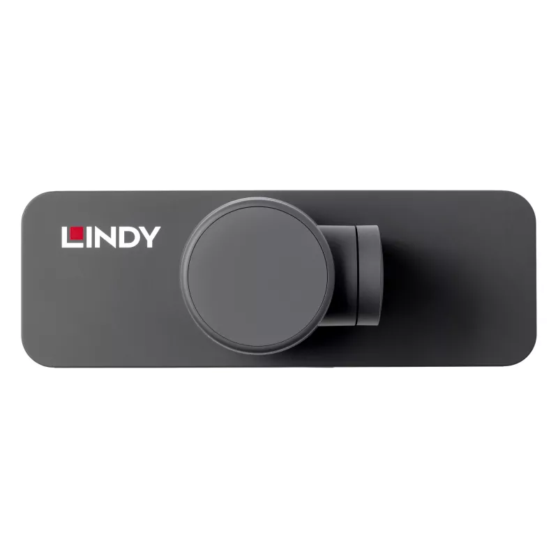 Câmara de videoconferência Lindy 38422 8 MP preta 3840 x 2160 píxeis 30 fps