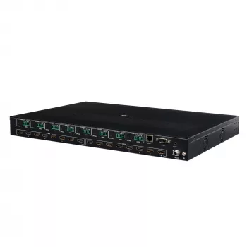 Lindy 38434 matriz HDMI 8x8 4K60 Multi-View sem interrupções com escalonamento de videowall