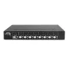 Comutador KVM Lindy 39538 para montagem em rack preto