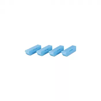 Bloqueador de portas Lindy 40324 bloqueador de portas + chave DisplayPort azul acrilonitrilo-butadieno-estireno (ABS) 5 unid.