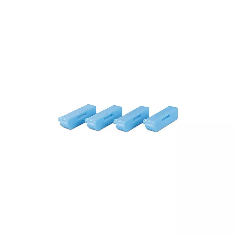 Bloqueador de portas Lindy 40324 bloqueador de portas + chave DisplayPort azul acrilonitrilo-butadieno-estireno (ABS) 5 unid.