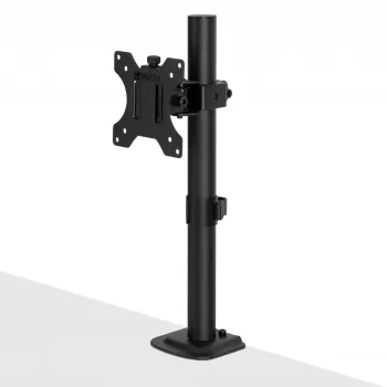 Suporte Lindy Stubby fixo para monitor, 8 kg, 33 cm (13 polegadas), 81,3 cm (32 polegadas), 75 x 75 mm, 100 x 100 mm, preto