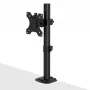 Suporte Lindy Stubby fixo para monitor, 8 kg, 33 cm (13 polegadas), 81,3 cm (32 polegadas), 75 x 75 mm, 100 x 100 mm, preto