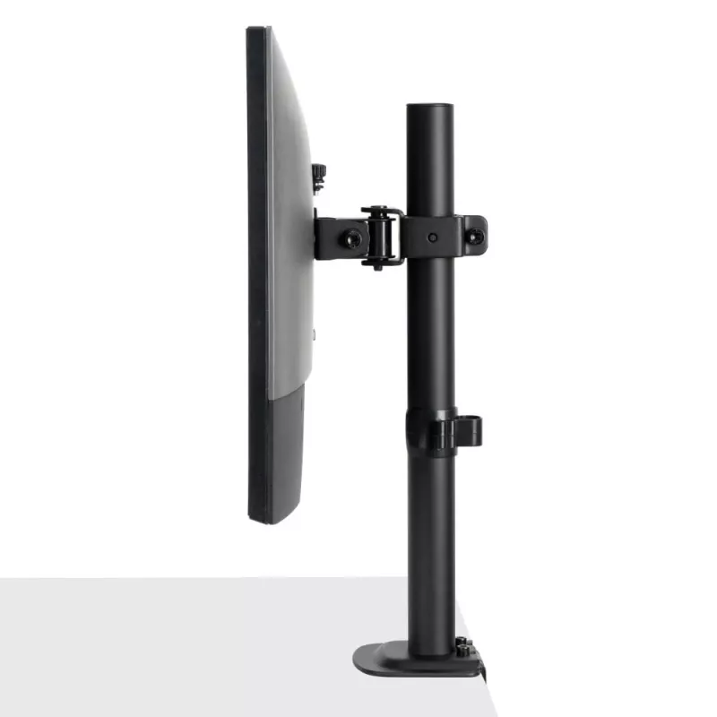 Suporte Lindy Stubby fixo para monitor, 8 kg, 33 cm (13 polegadas), 81,3 cm (32 polegadas), 75 x 75 mm, 100 x 100 mm, preto
