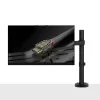 Suporte Lindy ajustável para monitor individual, 8 kg, 33 cm (13 polegadas), 81,3 cm (32 polegadas), 75 x 75 mm, 100 x 100 mm, preto