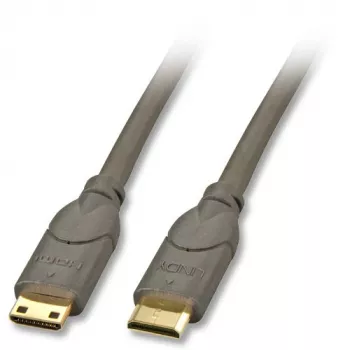Cabo HDMI Lindy 0,5 m HDMI CAT2 HDMI Type-C (Mini) preto
