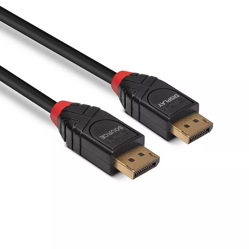 Cabo Lindy ativo DisplayPort 1.4 5 m, 5 m, DisplayPort, DisplayPort, ficha, ficha, 7680 x 4320 píxeis