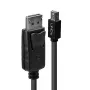 Cabo Lindy Mini DisplayPort ficha para DisplayPort ficha 5 m, preto