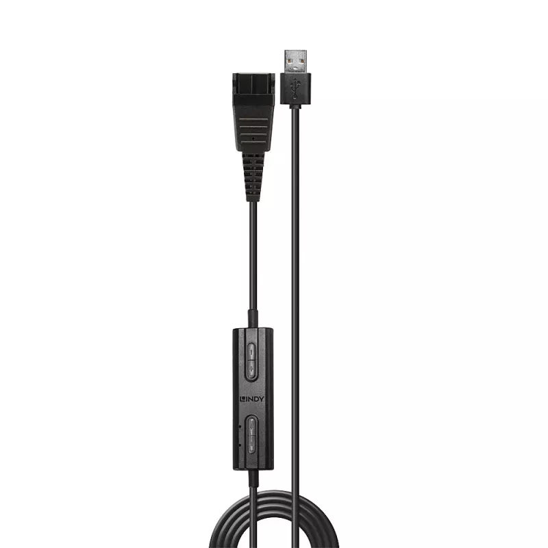 Adaptador Lindy USB Type-A para Jabra Quick Disconnect para headset