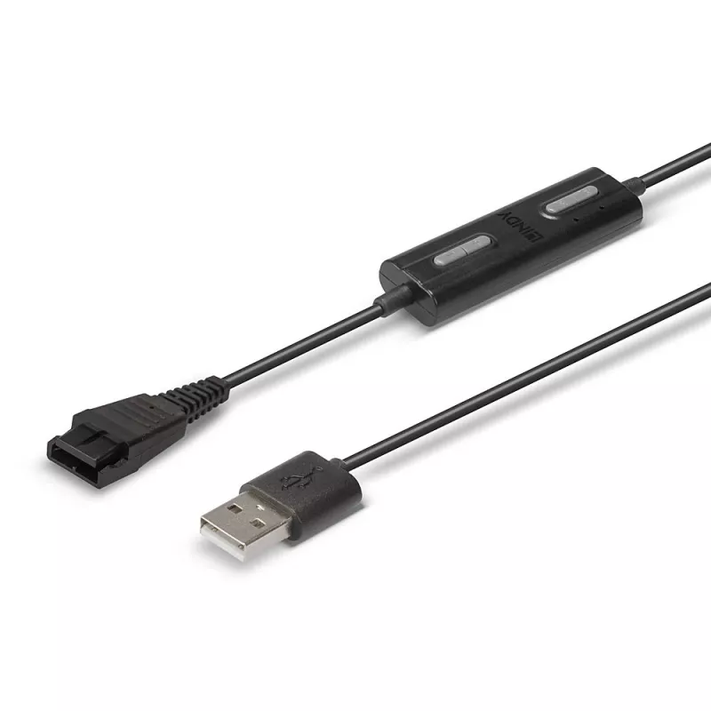 Adaptador Lindy USB Type-A para Jabra Quick Disconnect para headset