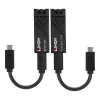 Extensor Lindy USB 3.2 Type-C em fibra ótica 100 m, transmissor e recetor de rede, 100 m, 10000 Mbit/s, fibra, USB 3.2 Gen 1 (3.1 Gen 1) Type-C, preto