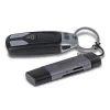 Leitor de cartões SD/MicroSD Lindy USB 3.2 Type-C e A, MiniSD, SD, preto, cinzento, 5000 Mbit/s, USB 3.2 Gen 1 (3.1 Gen 1) Type-A/Type-C, 78,5 mm, 22,5 mm