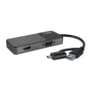 Docking station para portátil/replicador de portas USB Lindy 43354 USB 3.2 Gen 1 (3.1 Gen 1) Type-A + Type-C preto