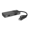 Docking station para portátil/replicador de portas USB Lindy 43354 USB 3.2 Gen 1 (3.1 Gen 1) Type-A + Type-C preto