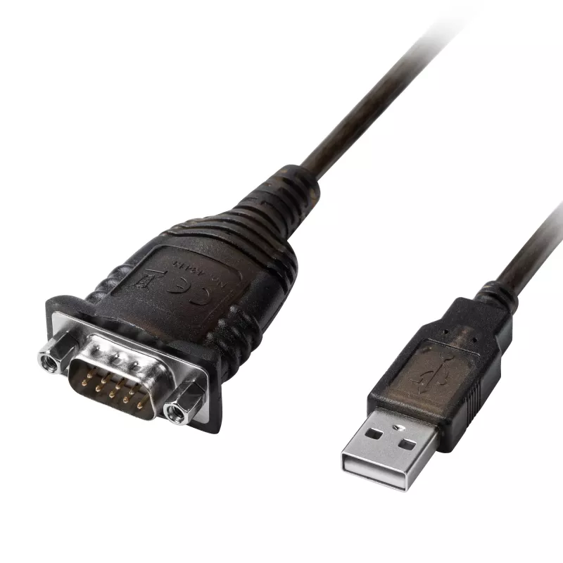 Cabo série Lindy 43413 cinzento 1,5 m USB Type-A RS-232