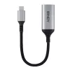 Adaptador de cabo de vídeo Lindy 43428 0,15 m USB Type-C HDMI cinzento