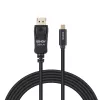Cabo adaptador Lindy 2m USB Type-C para DisplayPort 4K60 com HDR