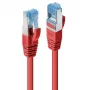Cabo de rede Lindy 47170 vermelho 20 m Cat6a S/FTP (S-STP)
