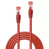 Cabo de rede Lindy 47738 vermelho 10 m Cat6 S/FTP (S-STP)