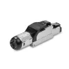 Lindy RJ-45 Cat.6/6A conector de campo sem ferramentas, RJ45, preto, prateado, metal, CE, REACH, RoHS, UKCA, 240 g, 133 mm
