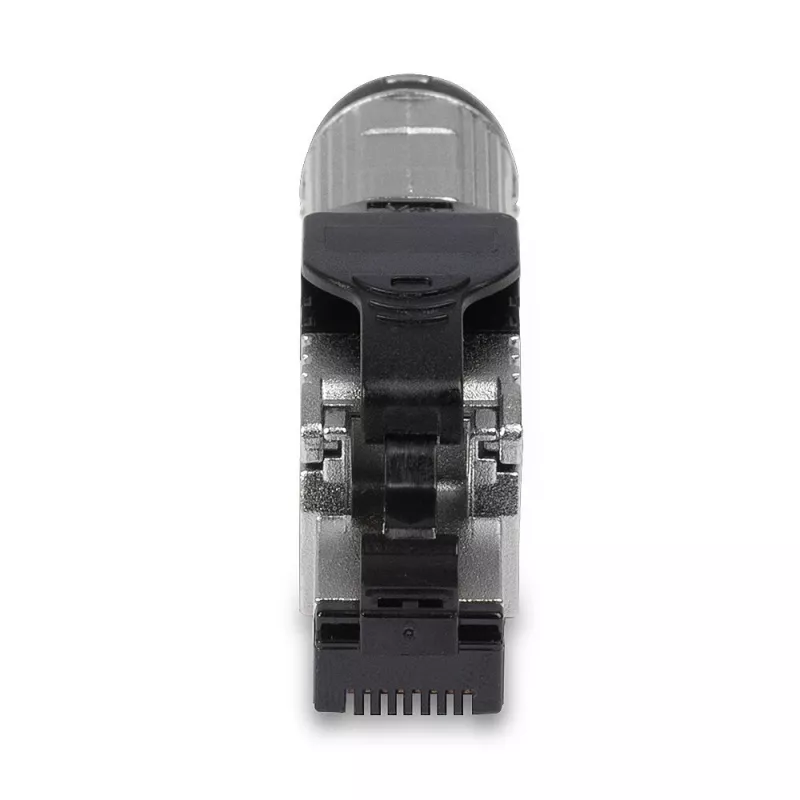 Lindy RJ-45 Cat.6/6A conector de campo sem ferramentas, RJ45, preto, prateado, metal, CE, REACH, RoHS, UKCA, 240 g, 133 mm