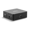 Lindy comutador de áudio digital TosLink (ótico) de 3 portas, preto, plástico, 54 mm, 60 mm, 20 mm, 37 g