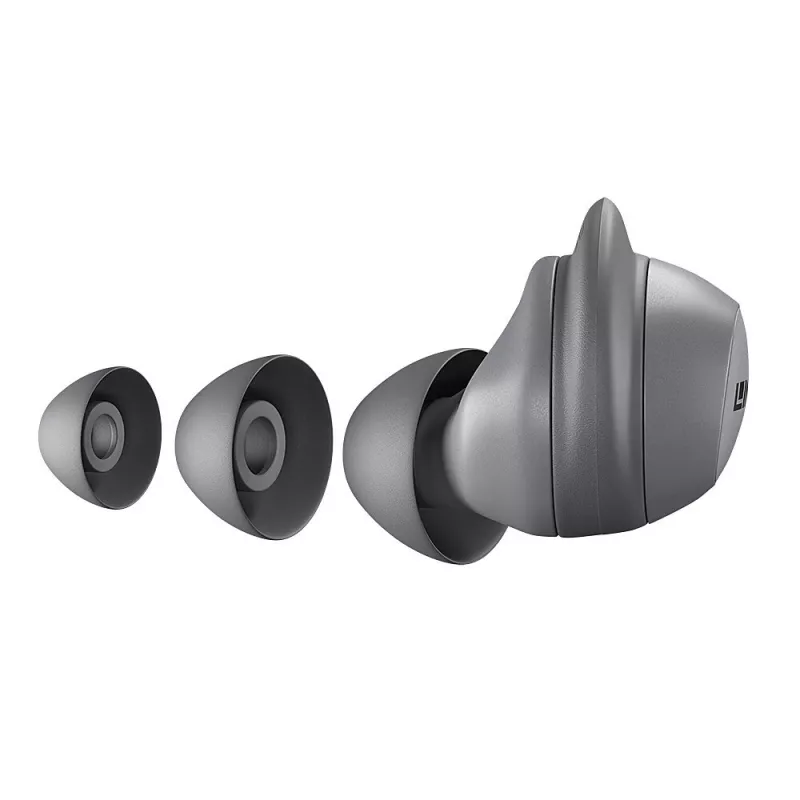 Lindy LE400W Headset sem fios in-ear música/dia a dia USB Type-C Bluetooth cinzento