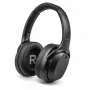 Lindy LH700XW Headset com fios e sem fios arco de cabeça música Micro-USB Bluetooth preto