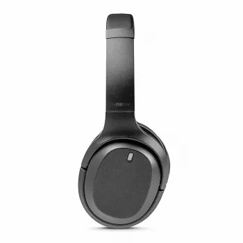 Lindy LH700XW Headset com fios e sem fios arco de cabeça música Micro-USB Bluetooth preto