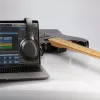 Lindy LH700XW Headset com fios e sem fios arco de cabeça música Micro-USB Bluetooth preto