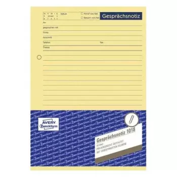 Etiquetas não aderentes Avery 1018 amarelo retangular
