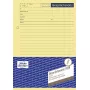 Etiquetas não aderentes Avery 1018 amarelo retangular