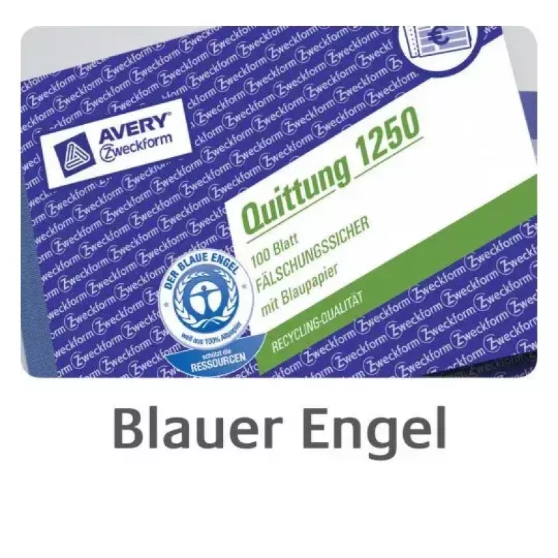 Formulário/livro de contabilidade A6 Avery 1250