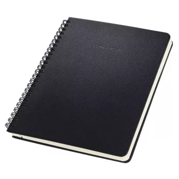 Bloco de notas Sigel CONCEPTUM A5 160 folhas preto