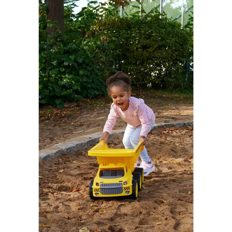 Veículo de brinquedo Simba-Dickie Mega Tipper 800054820 – grande basculante como modelo de brinquedo