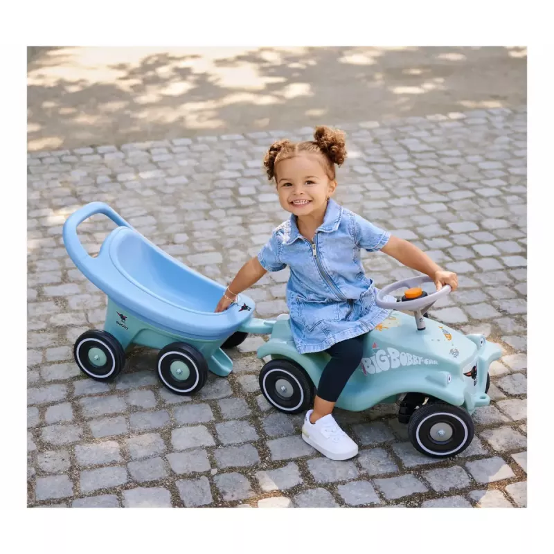 Andarilho para bebé Simba-Dickie BIG Buggy 3-em-1 – azul/turquesa, design convertível