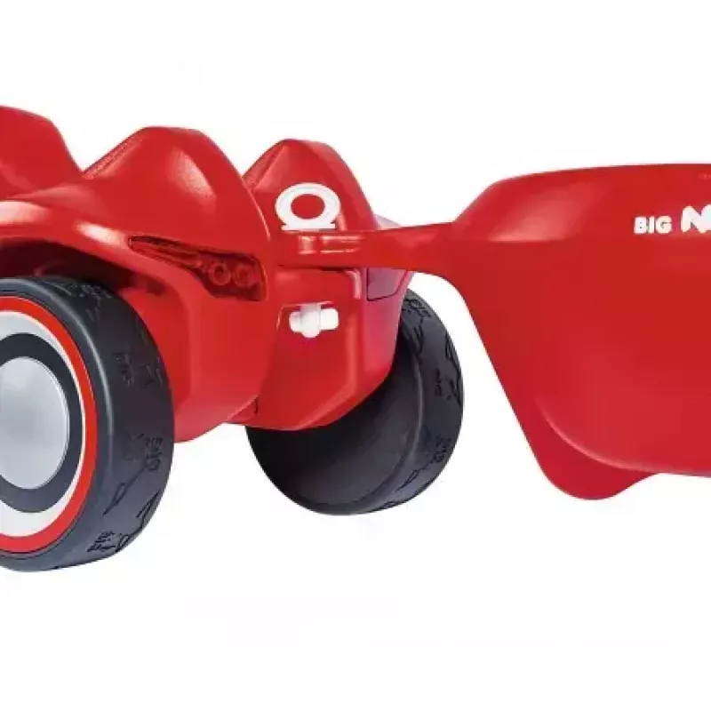 Atrelado para carro de brinquedo Simba-Dickie BIG Bobby-Car Neo Trailer — plástico, vermelho, para crianças de 1–5 anos