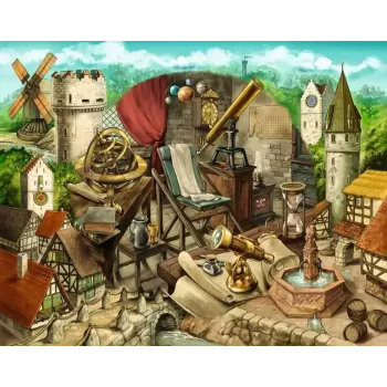 Ravensburger 17446 Puzzle – 919 peças, 500 mm largura, idade recomendada 14+