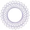 Spirograph Infantil Ravensburger 297740 com Estêncil e 2 Canetas, Multicolor, para Crianças a partir dos 6 Anos