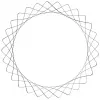 Spirograph Infantil Ravensburger 297740 com Estêncil e 2 Canetas, Multicolor, para Crianças a partir dos 6 Anos