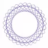 Spirograph Infantil Ravensburger 297740 com Estêncil e 2 Canetas, Multicolor, para Crianças a partir dos 6 Anos