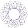 Spirograph Infantil Ravensburger 297740 com Estêncil e 2 Canetas, Multicolor, para Crianças a partir dos 6 Anos