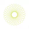 Spirograph Infantil Ravensburger 297740 com Estêncil e 2 Canetas, Multicolor, para Crianças a partir dos 6 Anos