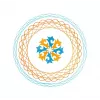 Spirograph Infantil Ravensburger 297740 com Estêncil e 2 Canetas, Multicolor, para Crianças a partir dos 6 Anos
