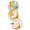 Spirograph Infantil Ravensburger 297740 com Estêncil e 2 Canetas, Multicolor, para Crianças a partir dos 6 Anos