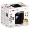 Máquina de fazer pão CLATRONIC BBA 3774 550W – forma de 3 L, até 1,5 kg de pão, 12 programas, temporizador LCD